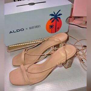 Nude Aldo heels